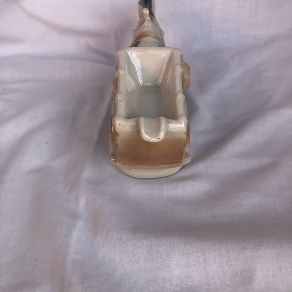 Vintage Juan Valdez Coffee Bean DONKEY & CART Brazil Porcelain Figurine - Picture 4 of 7